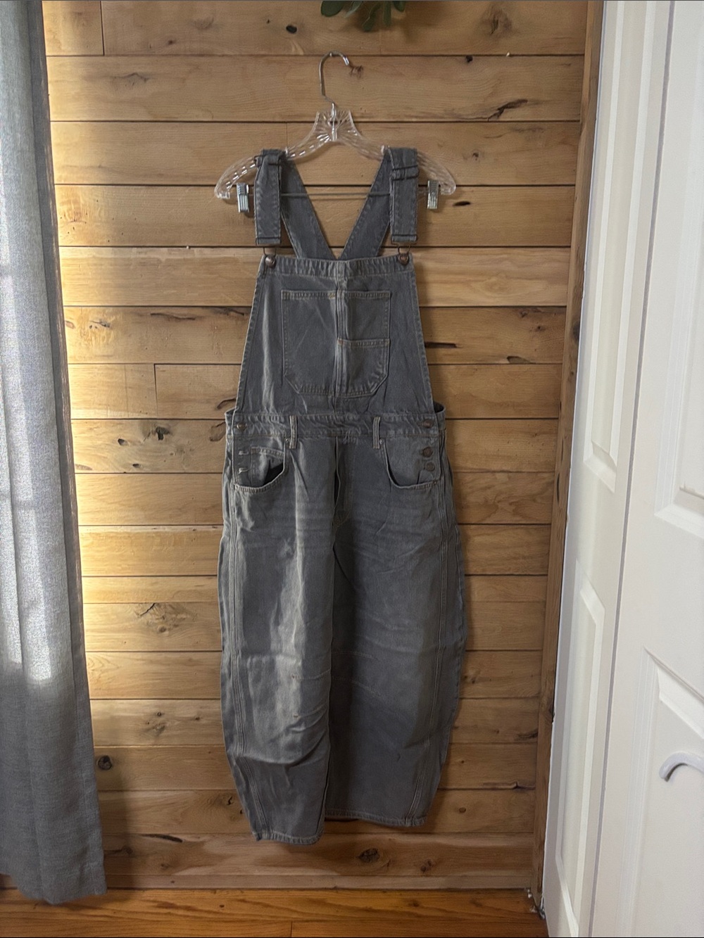We the free barrel overalls